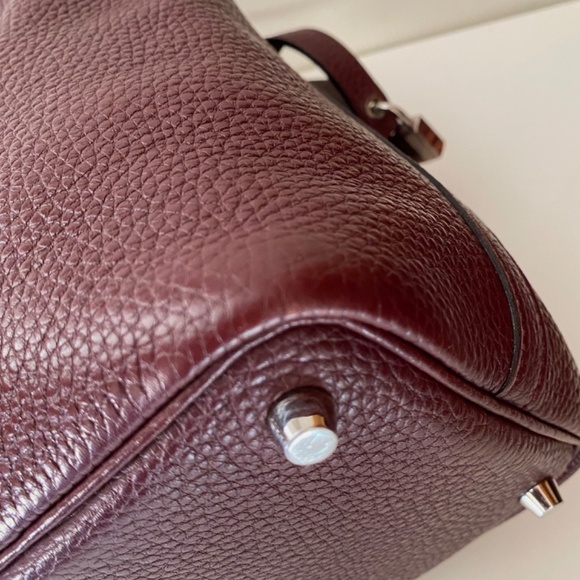 HERMES Picotin 18 / Bordeaux Clemence leather - Picture 12 of 16